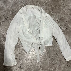 Bella Dahl Ivory Button-Up Shirt